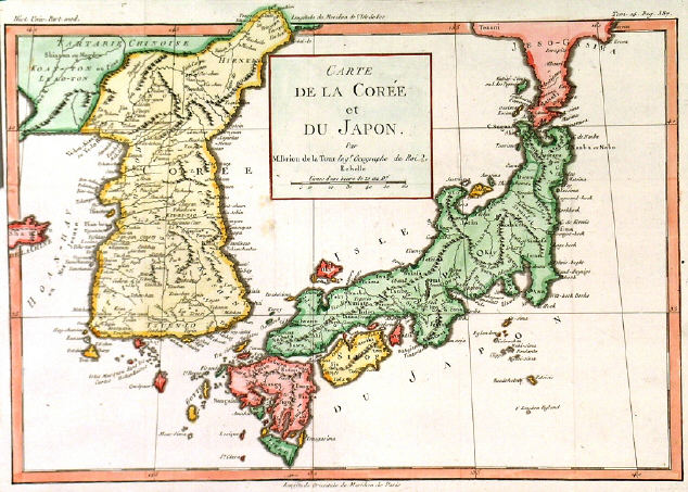 maps of japan and korea. Map of Japan and Korea.